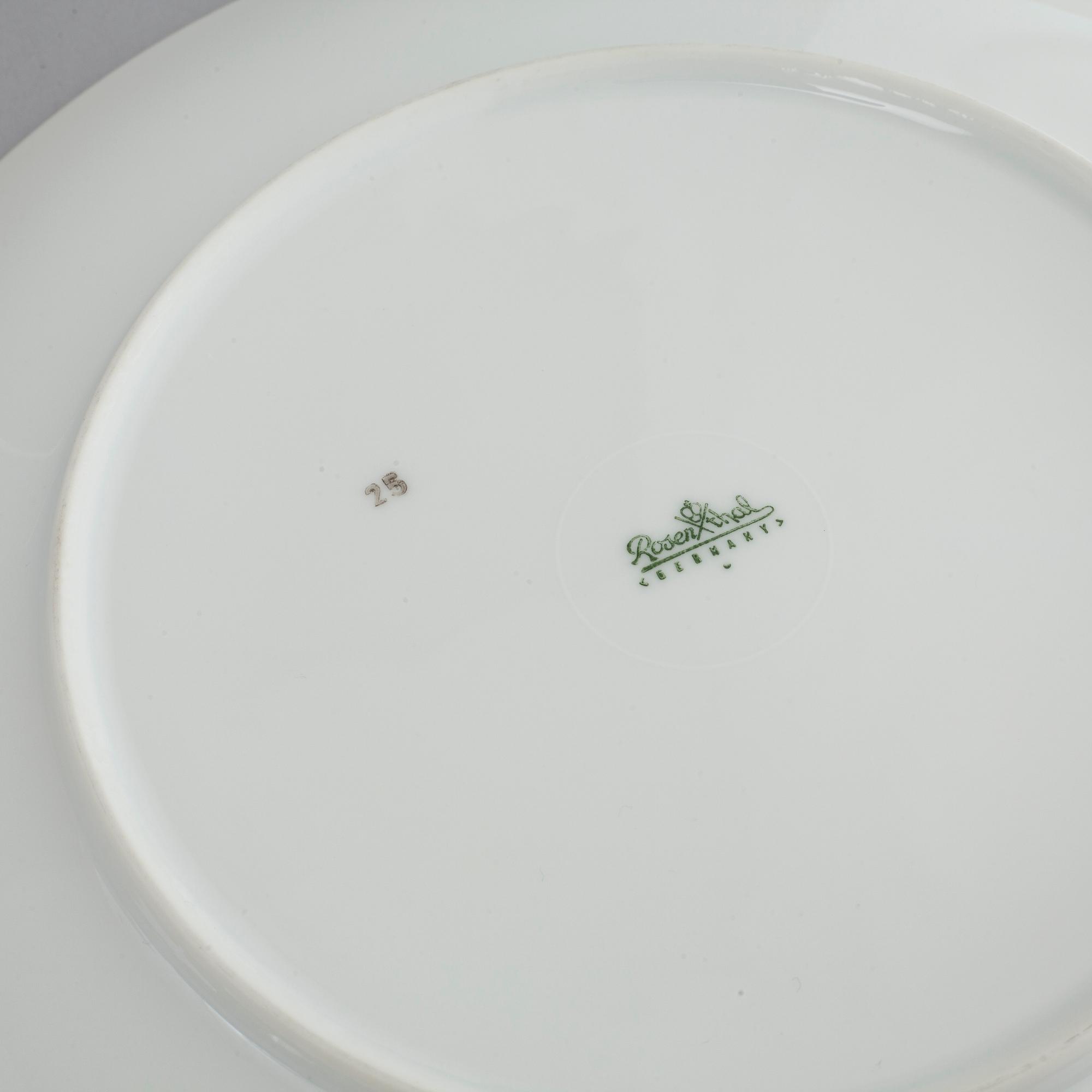 A 56 pieces servis from Rosenthal, late 20th century.