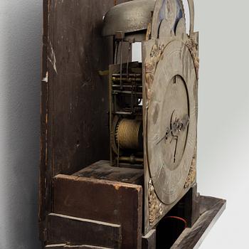 A Dutch longcase clock, 18th / 19th century.