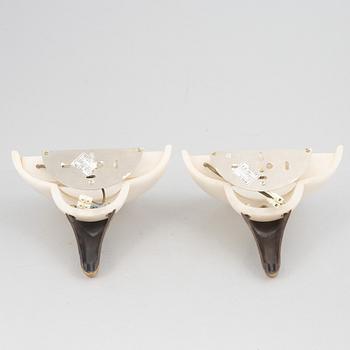 Vägglampor, ett par, Mariner, Spanien, 1900-talets andra hälft.