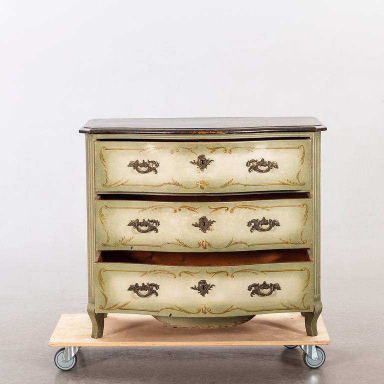 An mid 20th century chest of drawers from Paoletti, Firenze Italy.