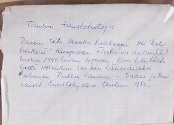 OKÄND KONSTNÄR, olja på duk, a tergo signerad J. Pietro, 1900-talets första hälft.