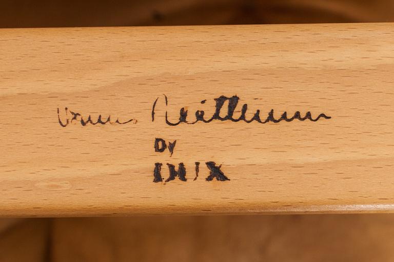 FÅTÖLJ MED FOTPALL, "Pernilla", Bruno Mathsson, 1900-talets andra hälft.