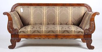 SOFFA, senempire, 1800-talets första hälft.