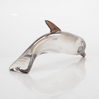 Oiva Toikka, glasskulptur, signerad Oiva Toikka Nuutajärvi Notsjö.