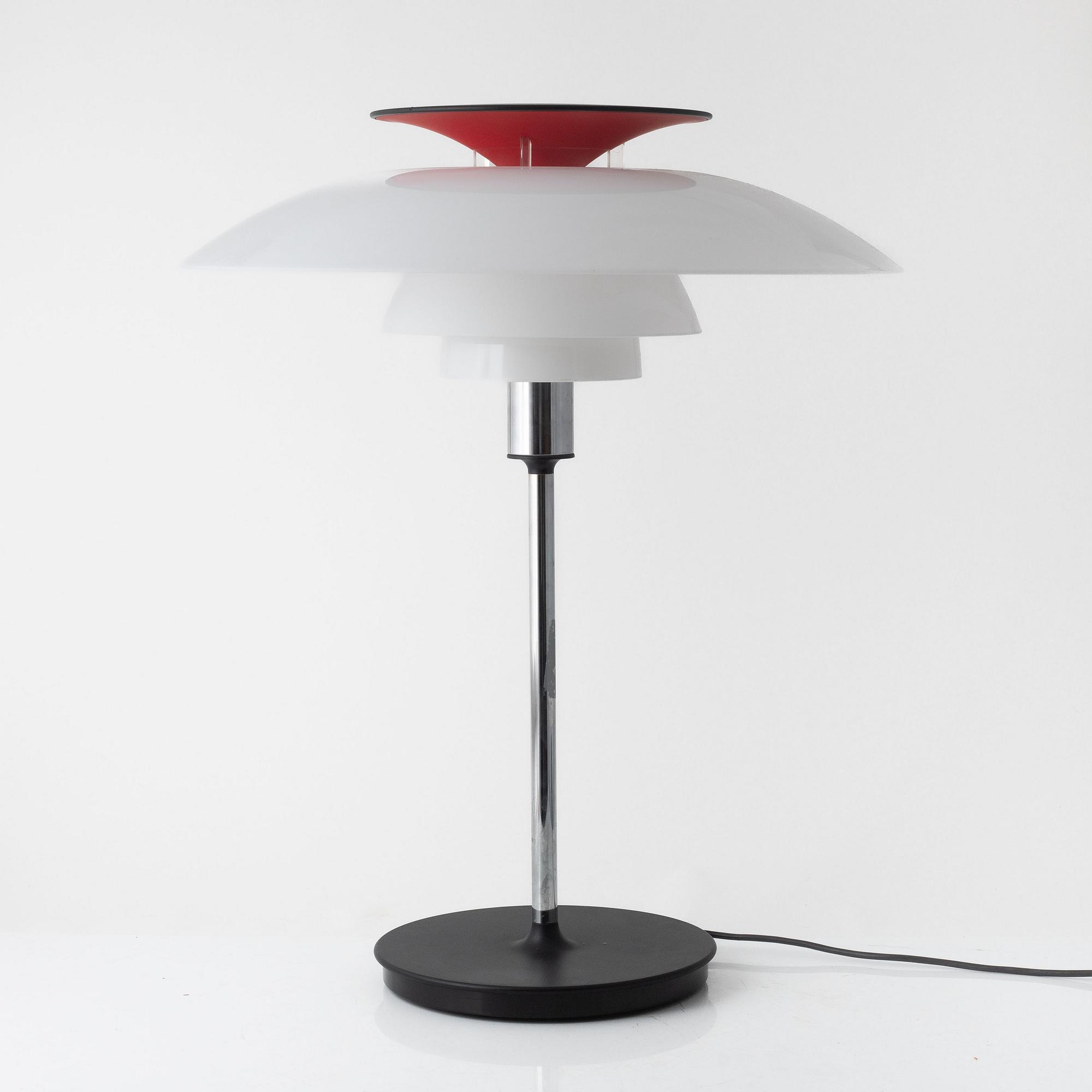 Poul Henningsen, table lamp, "PH-80", Louis Poulsen, second half of the 20th century.