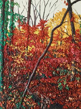 219. Robert Terry, "Red Forest Interior".