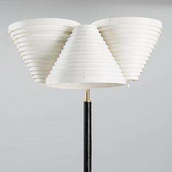 ALVAR AALTO, GOLVLAMPA, A809. Stämplad Valaistustyö.