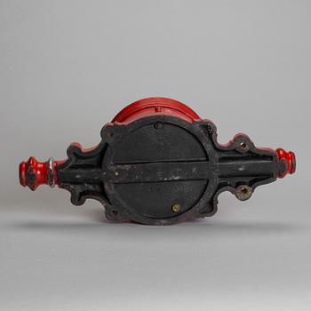 FIRE-Telegraph, cast iron, Telefon AB L. M. Ericsson, Stockholm. 1800/1900-tal.