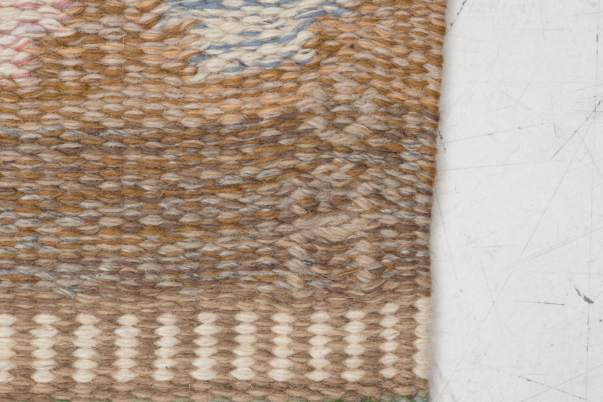 Anna-Johanna Ångström, rug, flat weave, approx. 226 x 138.