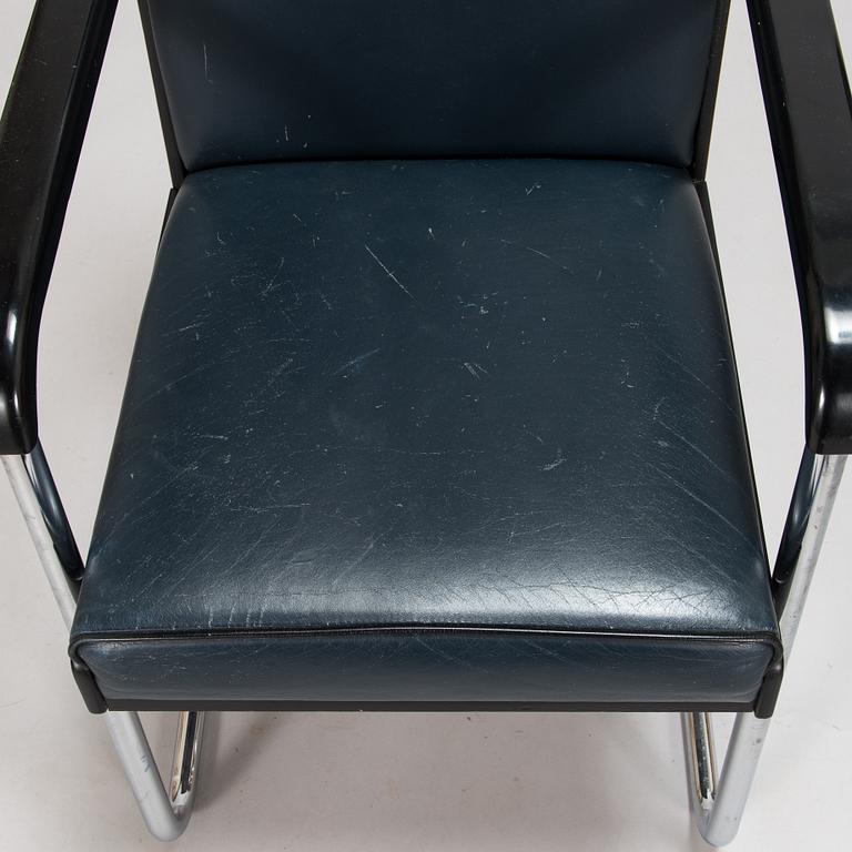 Kaisa Blomstedt, Nojatuoleja, 6 kpl, Post Deco Collection, 1980-luku. Malli 8170 muotoiltu Adeltalle v. 1987.