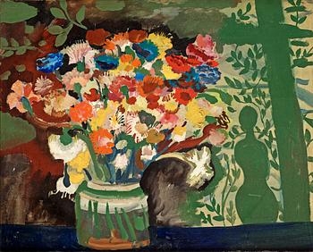 88. Sven X:et Erixson, Bouquet in a green vase.