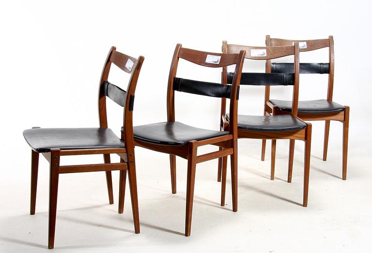 STOLAR, 4 st, Yngve Ekström, Swedese. En brännmärkt.