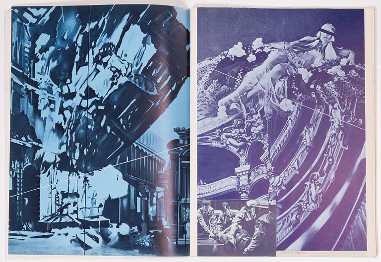 Periodicals, 9 pcs, "Derrière Le Miroir", published by Galerie Maeght.