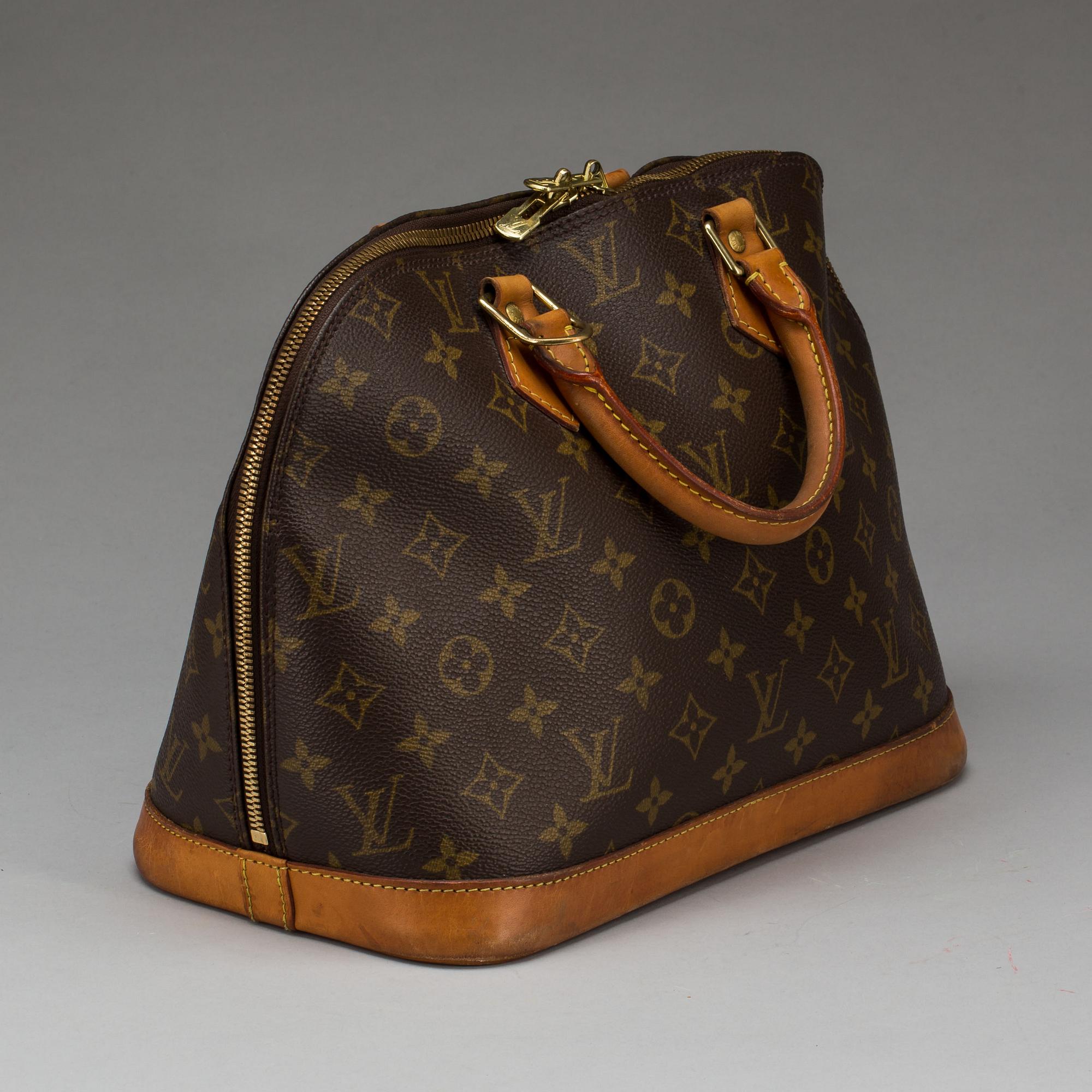 HANDVÄSKA. Louis Vuitton, "Alma".