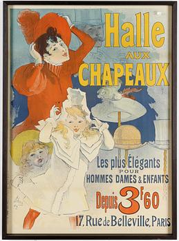 REKLAMAFFISCH, Jules Cheret, sekelskiftet 1900