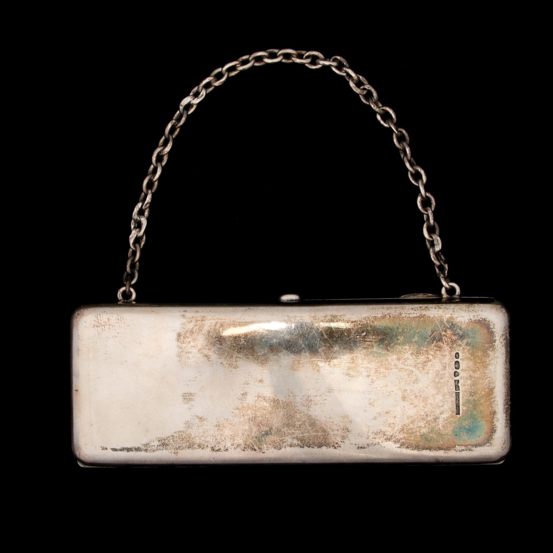AFTONVÄSKA, silver, M. A. Aalto, Viborg 1919.