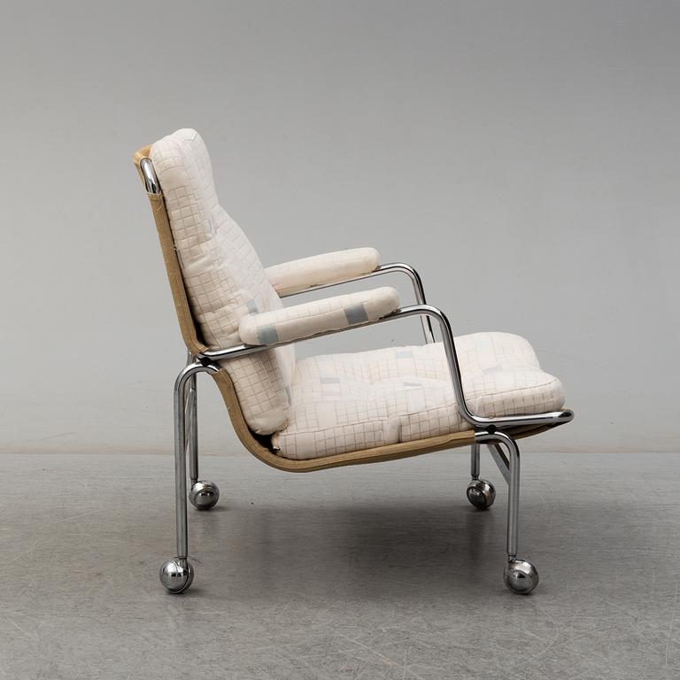 BRUNO MATHSSON, a 'Karin' easy chair, for Dux.