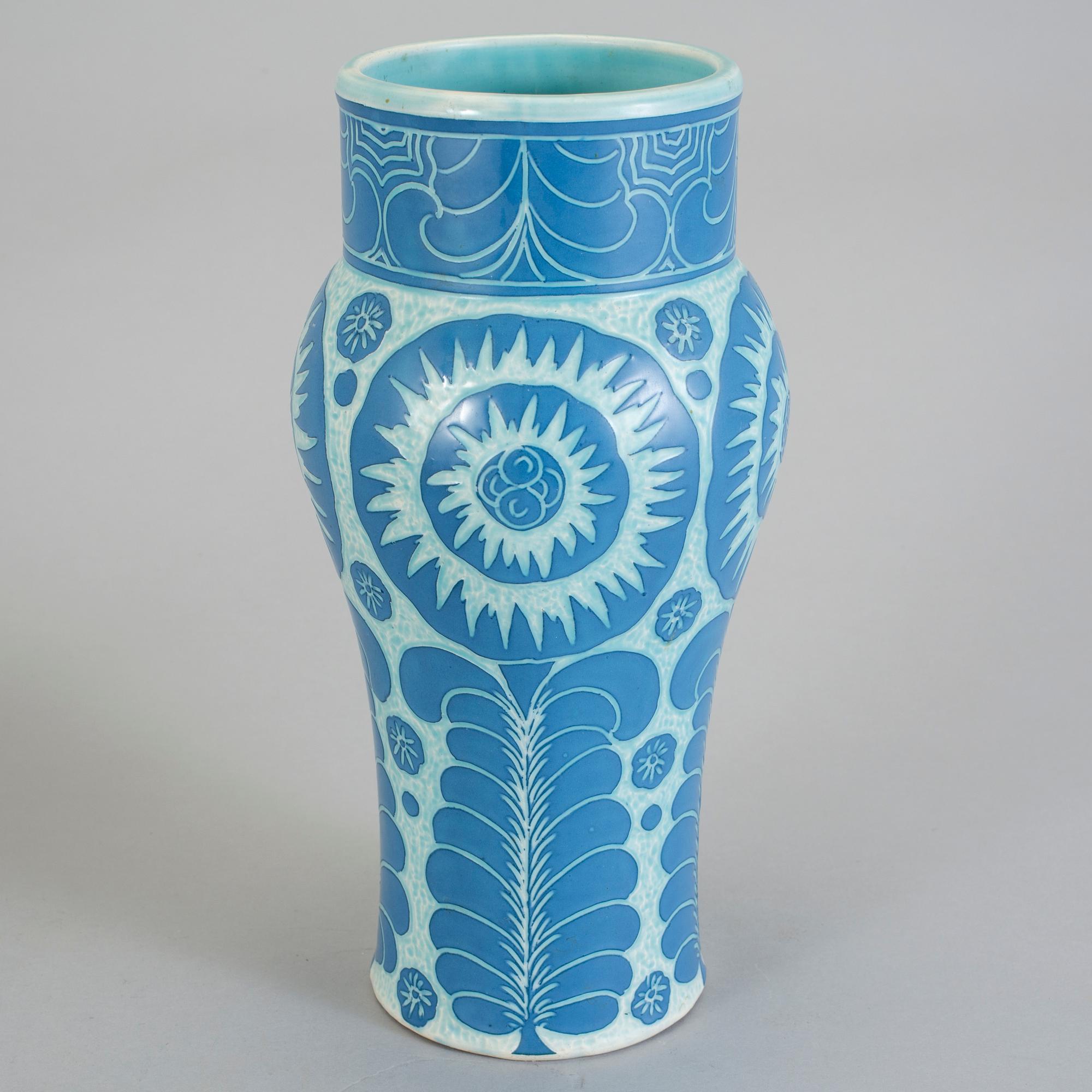 VAS, "Sgraffito", Josef Ekberg, Gustavsberg 1918.