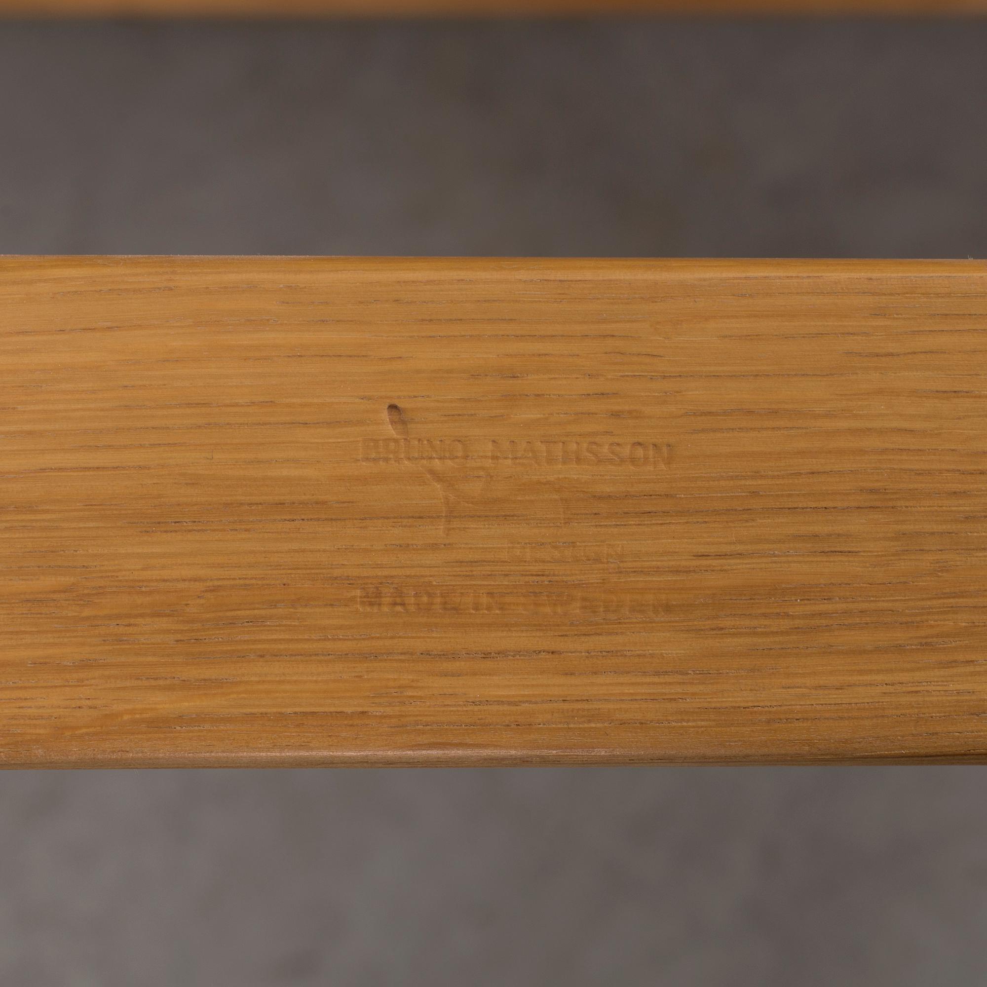 A "Pernilla" easy chair by Bruno Mathsson, Karl Mathsson, 1974.