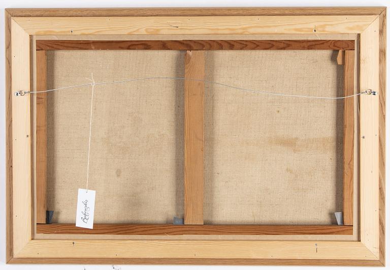 Wilhelm von Gegerfelt, oil on canvas, stamped signature.