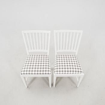 Chairs, 6 pieces "Leksand," late 20th century.