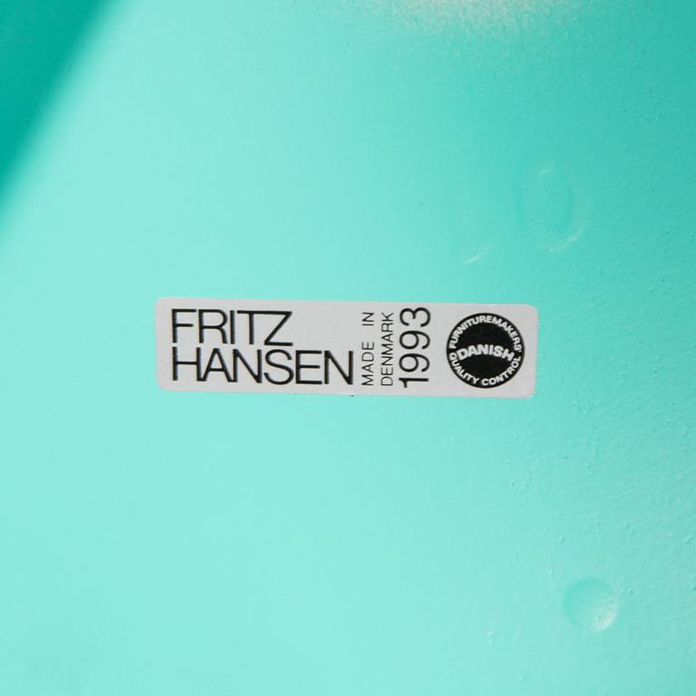 Arne Jacobsen, stolar 5 st, "Myran", Fritz Hansen, 1993.