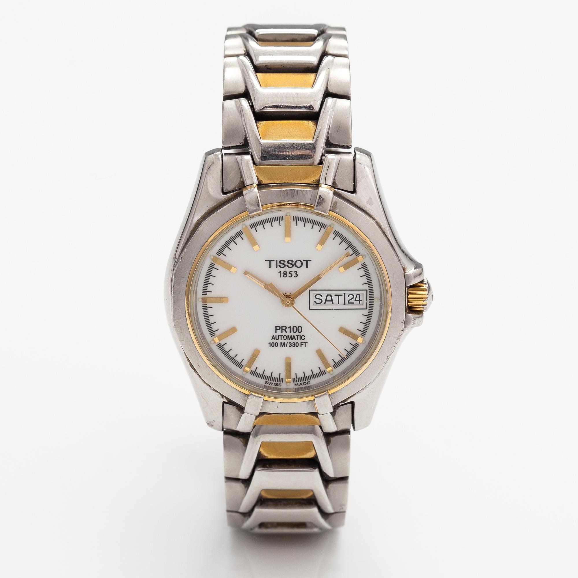 Tissot, PR100, 100m, rannekello, 38 mm.