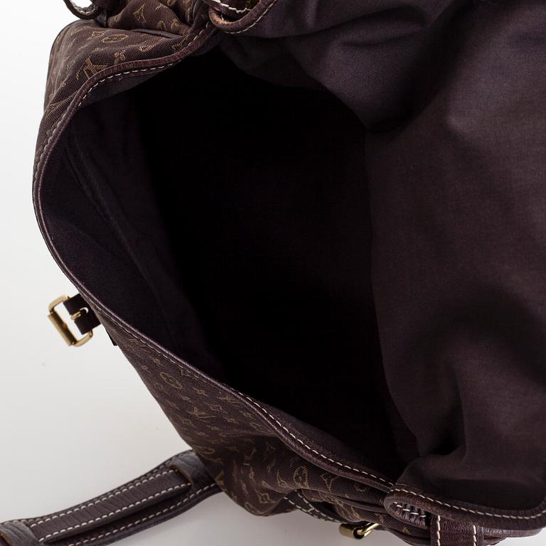 Louis Vuitton, A 'Fusain Monogram Idylle Saumur MM' bag.