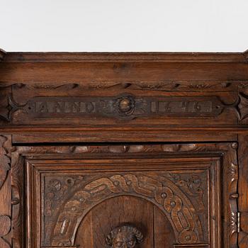 Skåp, barockstil, 1800-tal.