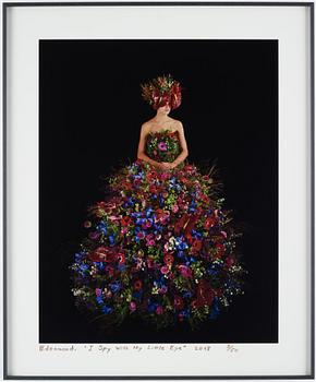 Nathalia Edenmont, pigment print, signed and dated 2018, numbered 3/50.