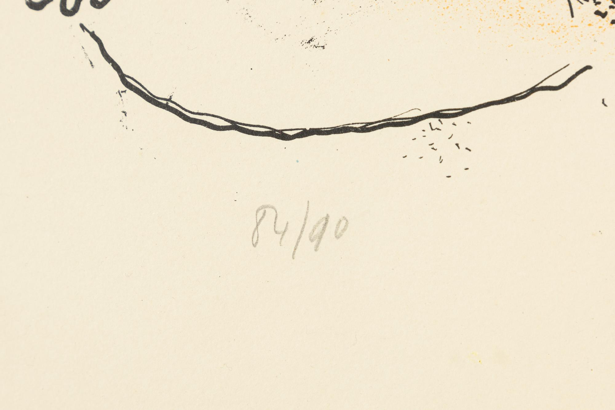 Marc Chagall, "L'Accordéoniste".