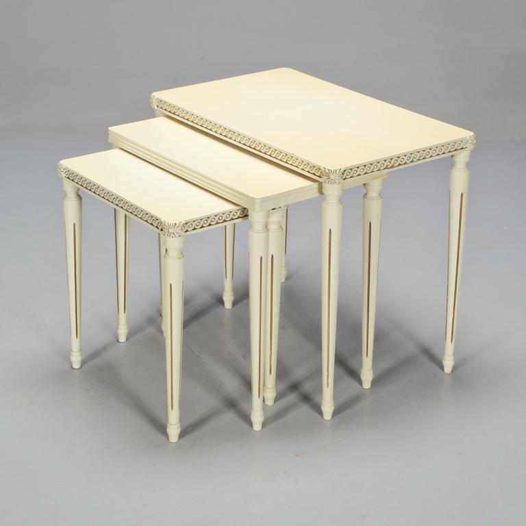 SATSBORD, gustaviansk stil, sent 1900-tal.