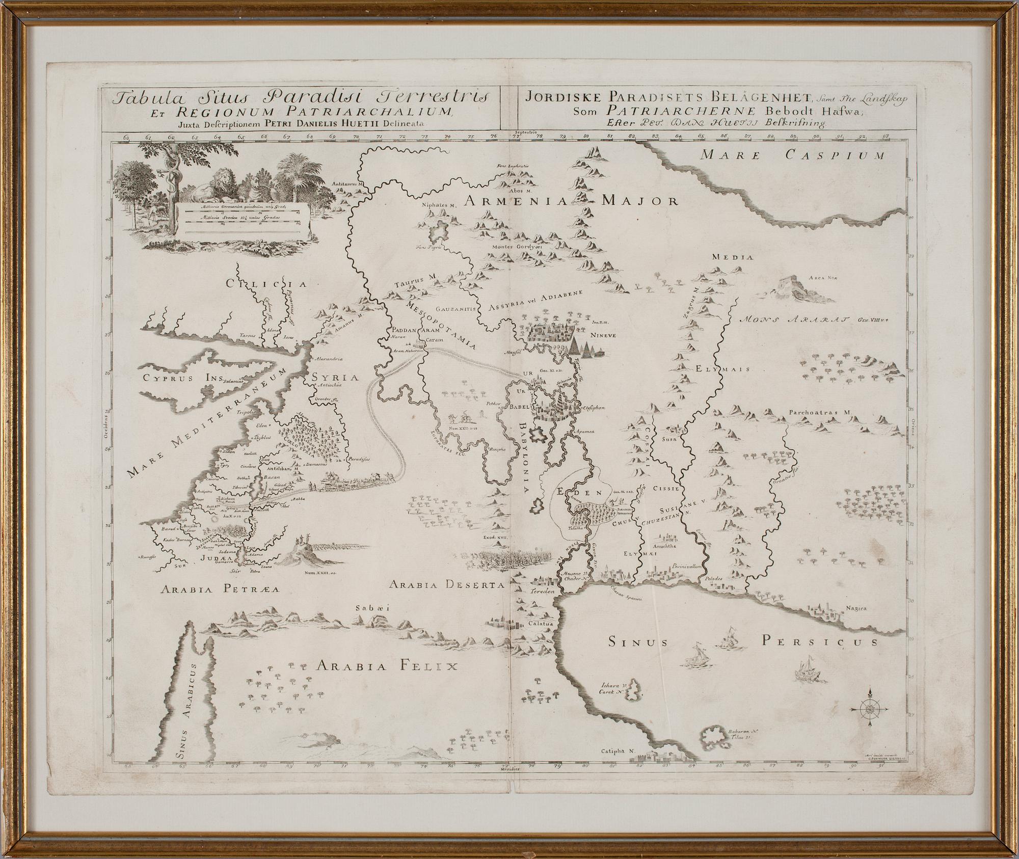 KARTA, 1700-talets första hälft.