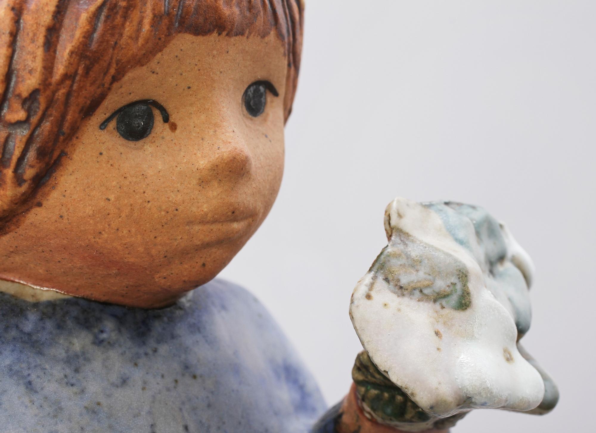 FIGURIN, stengods, Lisa Larson, Gustavsberg.