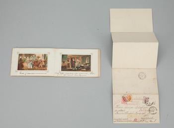 VYKORT samt BILDERBOK, sekelskiftet 1800/1900.