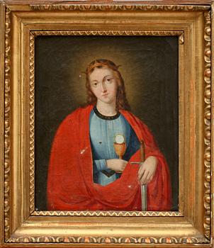 OKÄND KONSTNÄR 1800-TAL, olja på duk.