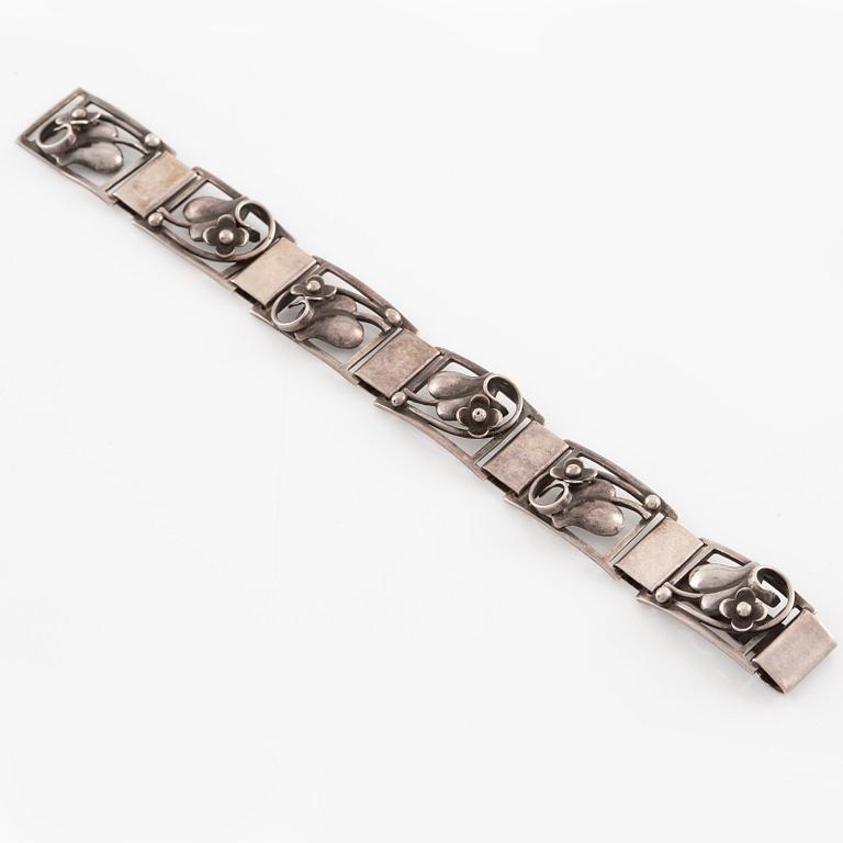 Bracelet, sterling silver, Denmark.