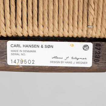 Hans J. Wegner, 4 pcs, "Y Chair/CH24", Carl Hansen & Son, Denmark.