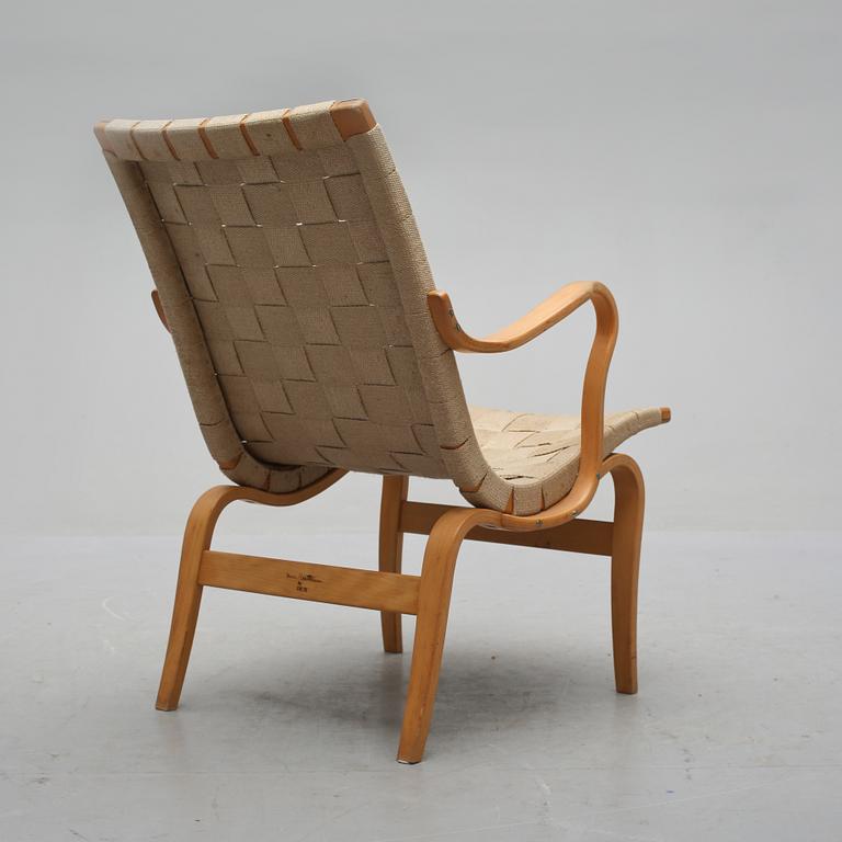 FÅTÖLJ, "Eva", Bruno Mathsson, DUX, 1900-talets andra hälft.