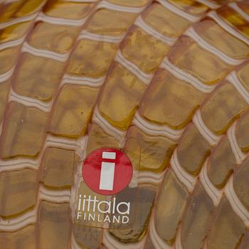 FÅGEL, glas, signerad O. Toikka, Nuutajärvi.