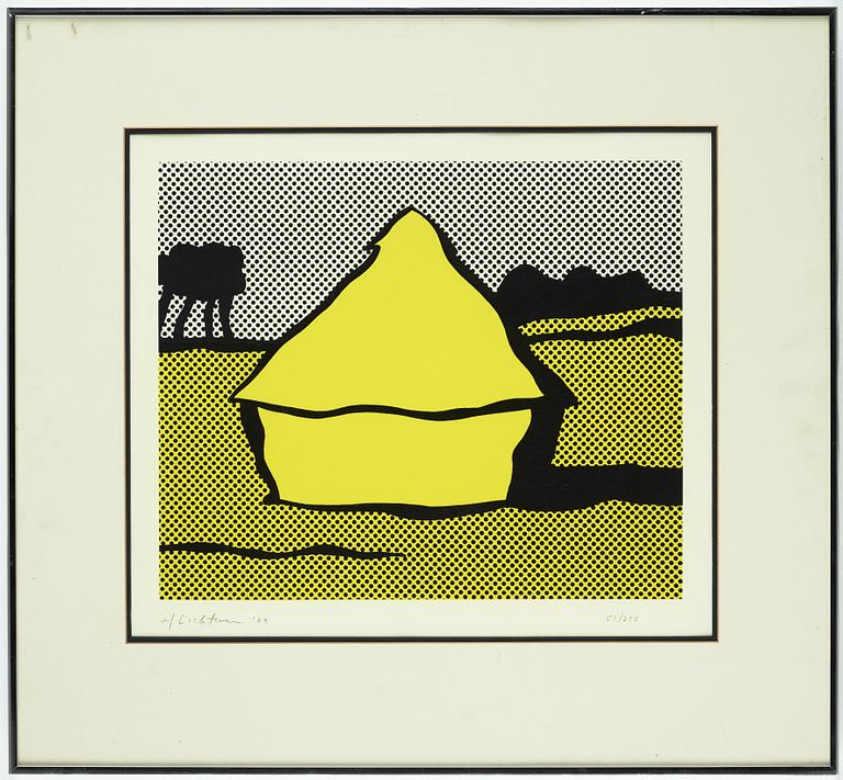 Roy Lichtenstein, "Yellow Haystack".