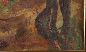 SVEN X:ET ERIXSON, oil on canvas, signed and dated june -39.