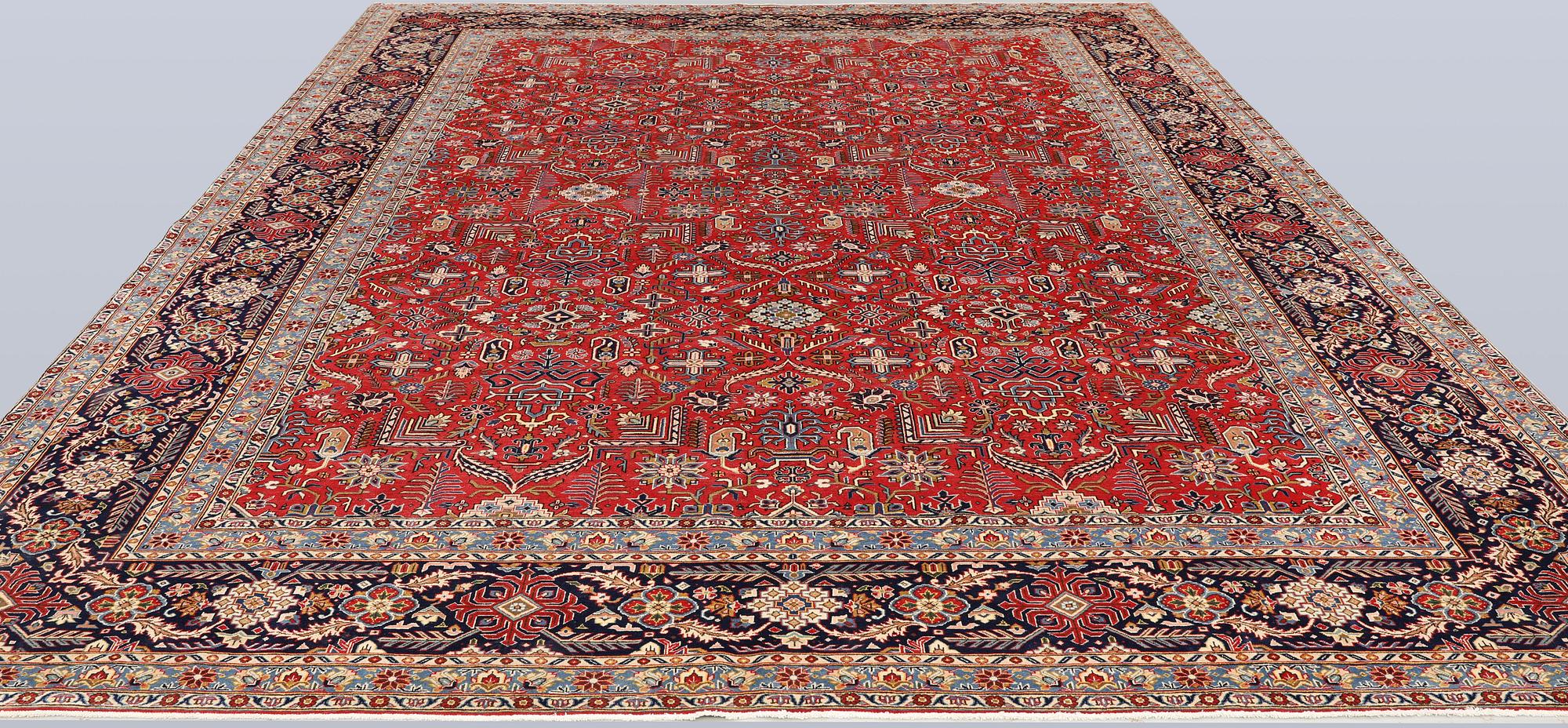 Matta, Keshan, ca 418 x 300 cm.