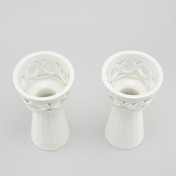 A pair of stoneware vases, model "Olympia", Rörstrand.