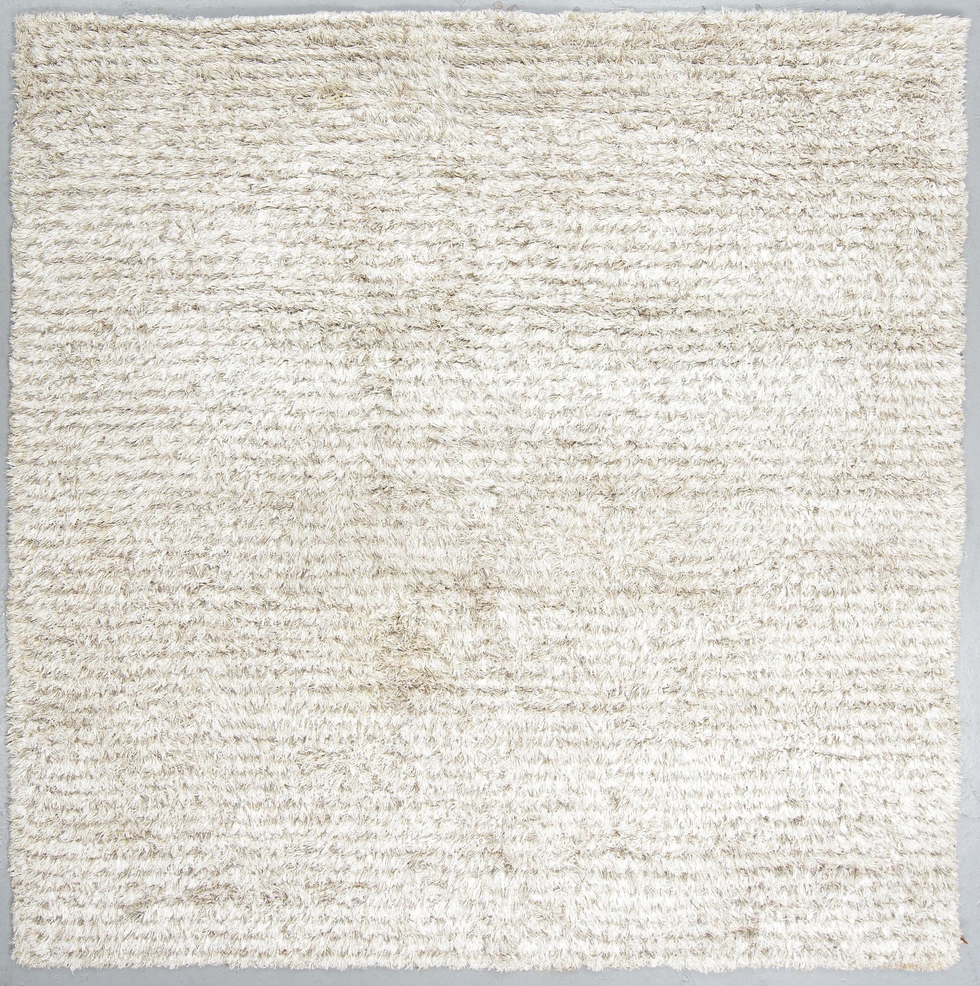 A carpet, Fogg Strip 5/2, G Lagerhem Ullberg, Kasthall, 222 x 220 cm.