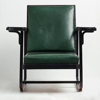 Carl Bergsten, an armchair, by Gemla Leksaksfabrik Diö, for the exhibition in Norrköping Sweden 1906.