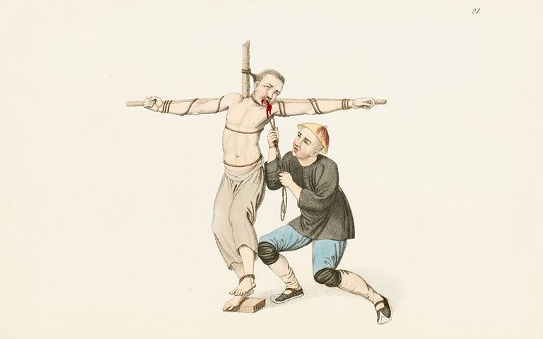 GEORGE HENRY MASON, The Punishments of China, London 1801.