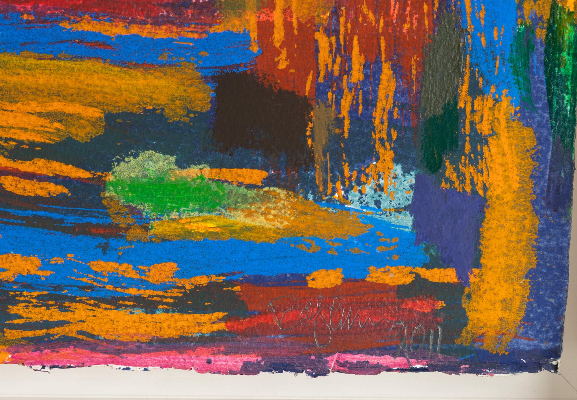 Rolf Hanson, tempera, signerad och daterad 2011.