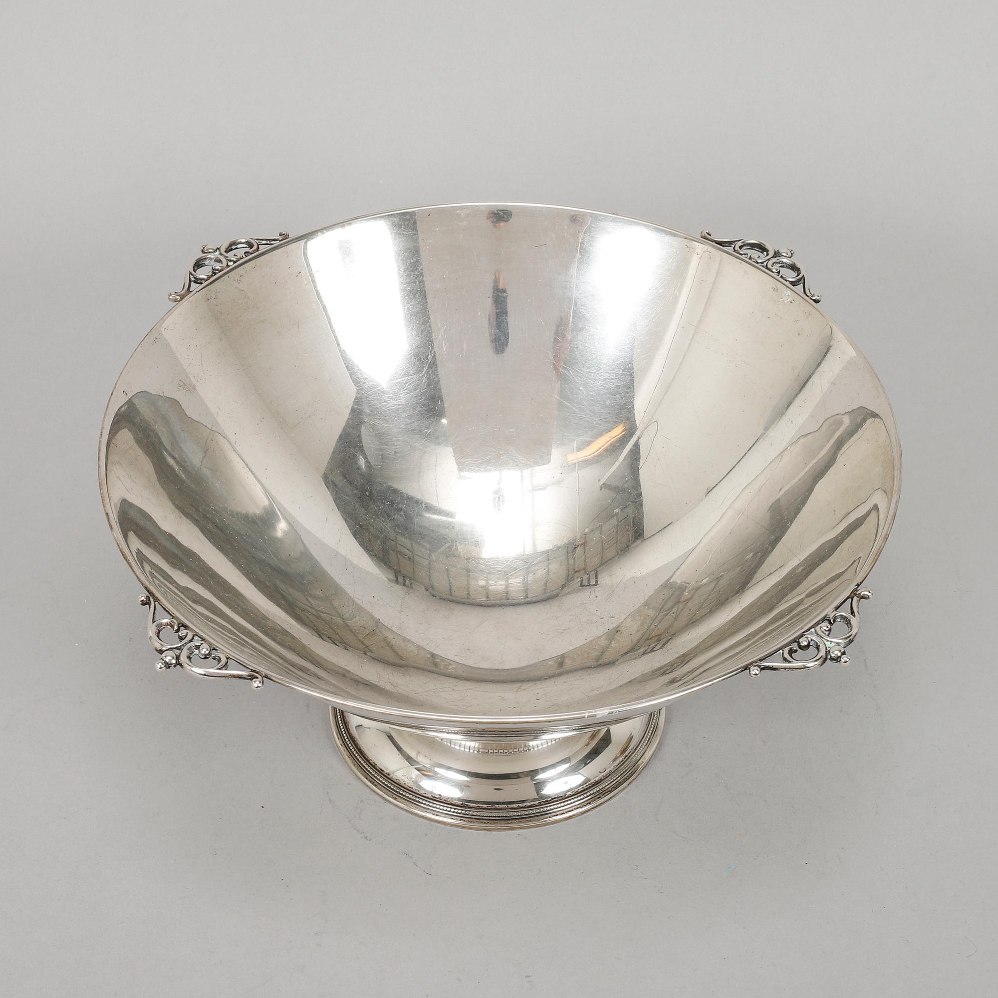 CG Hallberg, skål, silver, Stockholm 1931.