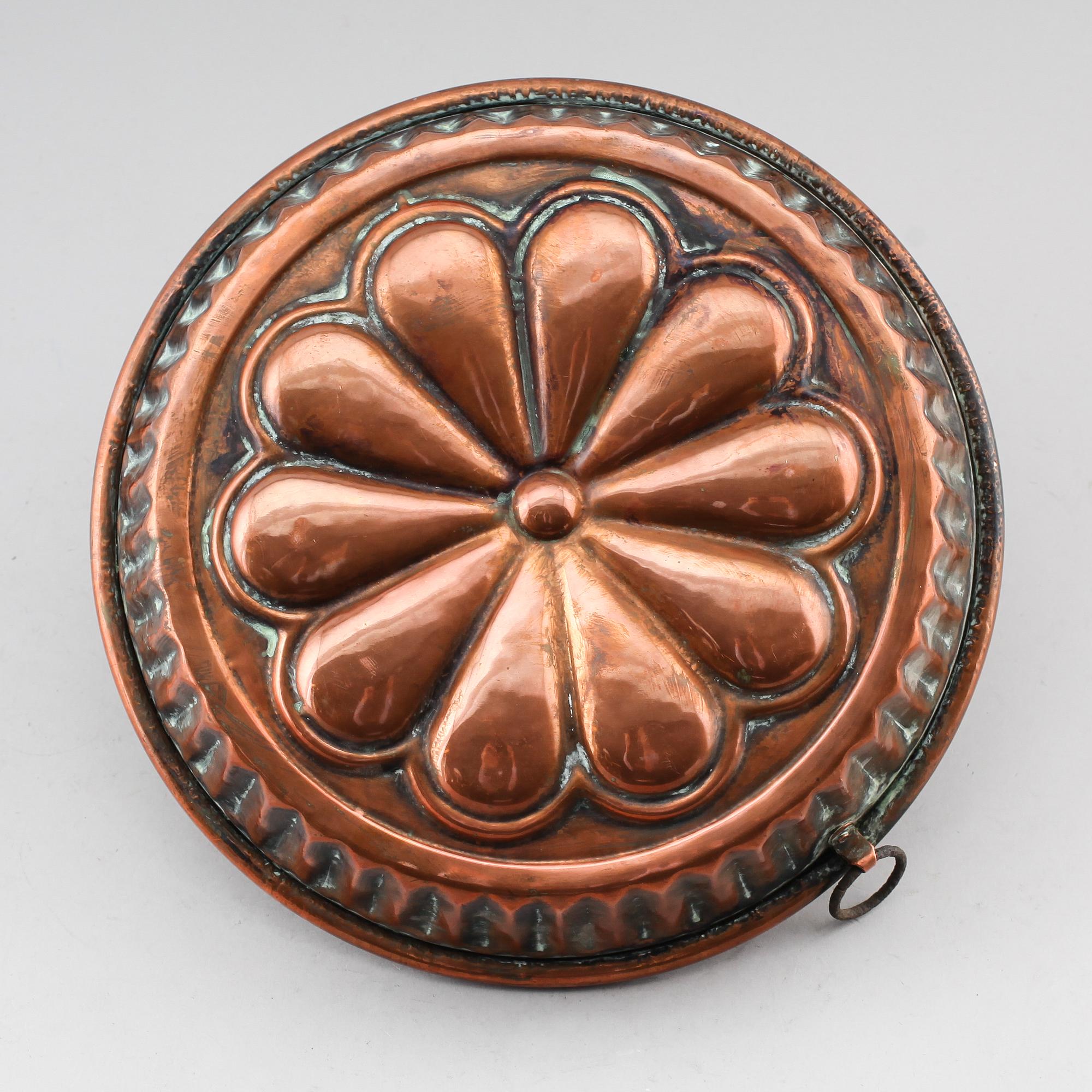 ALADÅBFORM, koppar, 1800-talets första hälft.